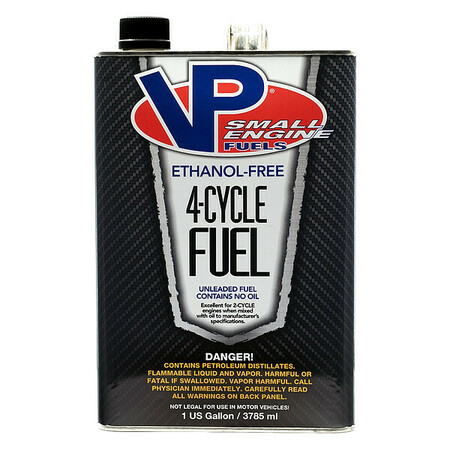 VP RACING FUELS VP Small Engine Fuel, 4-Cycle 94 Octane Ethanol Free GAL 6201